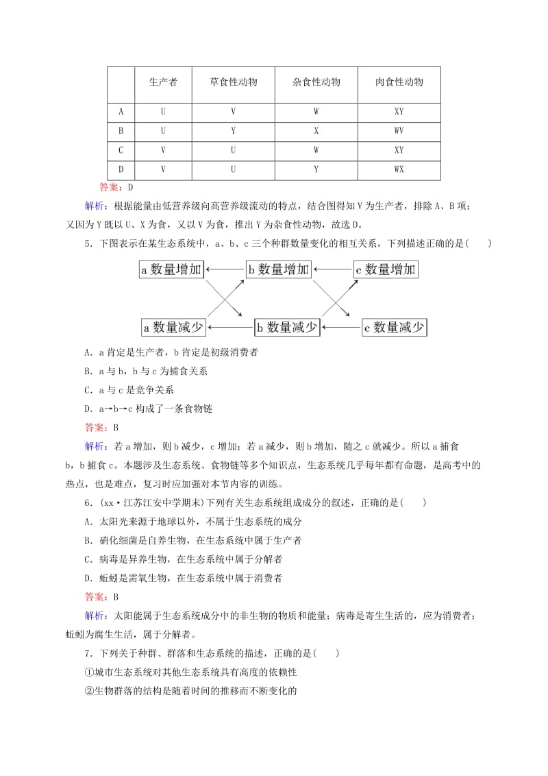 2019-2020年高考生物一轮复习 第32讲 生态系统的结构.doc_第2页