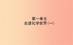 山東省東營(yíng)市2019年中考化學(xué)復(fù)習(xí) 第一單元 走進(jìn)化學(xué)世界（一）課件.ppt