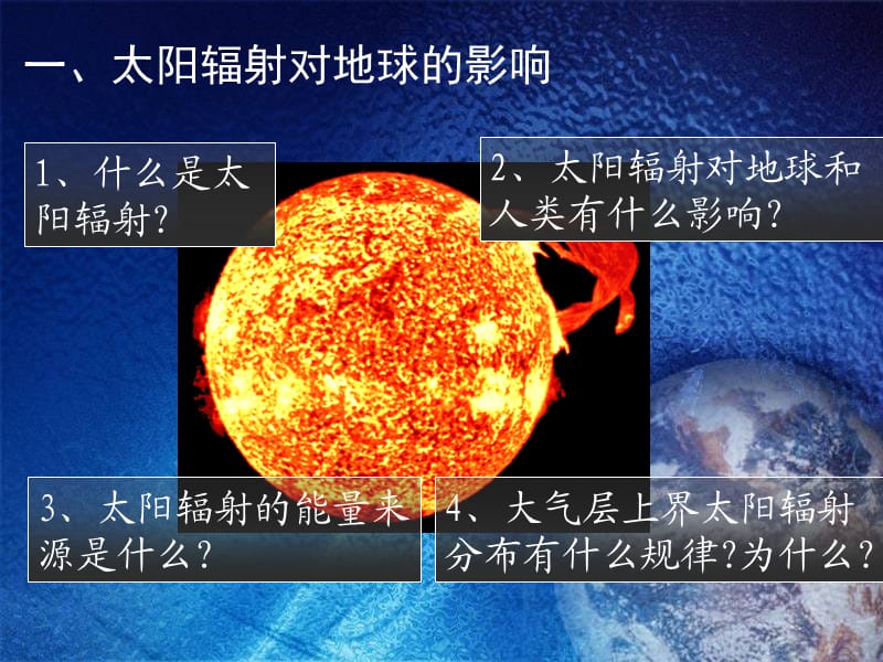 《太阳对地球的影响高一》PPT课件.ppt_第2页