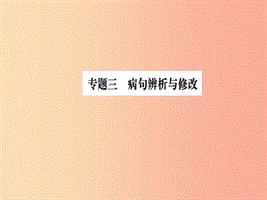 2019九年級(jí)語文下冊(cè) 期末專題復(fù)習(xí)三 病句辨析與修改習(xí)題課件 新人教版.ppt