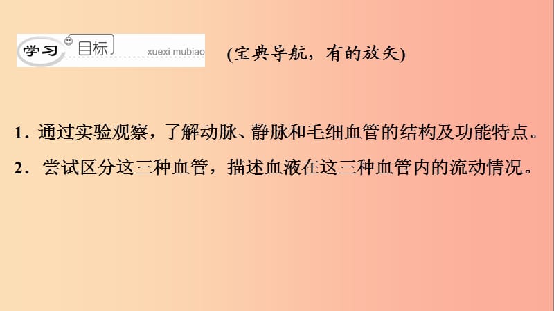 2019年七年级生物下册 第四单元 第四章 第二节 血流的管道──血管课件 新人教版.ppt_第3页