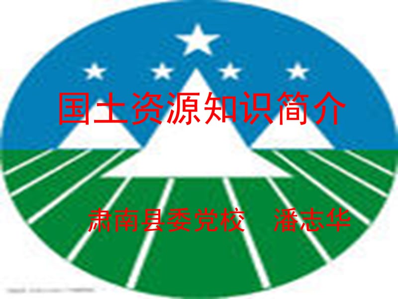 国土资源知识简介.ppt_第1页