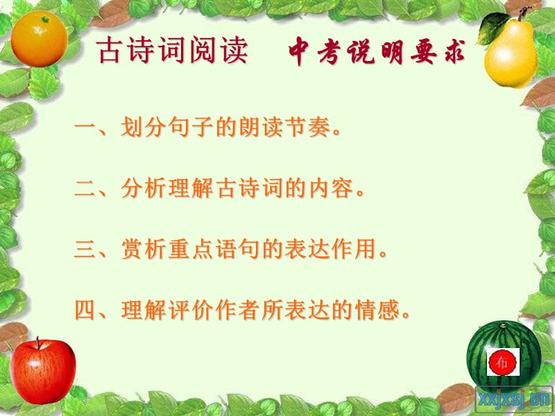 中考语文古诗词阅读ppt课件.ppt_第2页