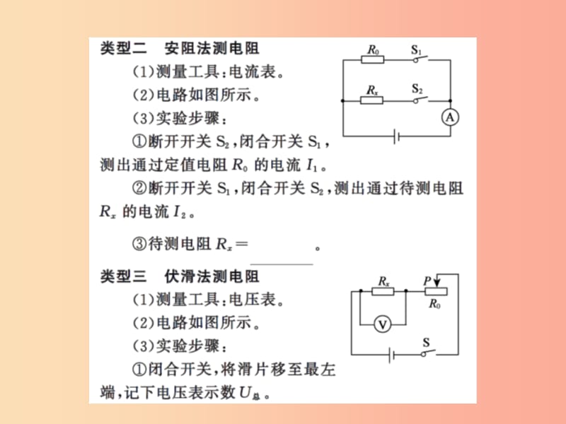 2019年九年级物理上册 第14章 第4节 欧姆定律的应用（第2课时）习题课件（新版）苏科版.ppt_第3页