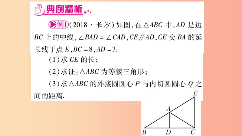 湖南省2019年中考数学复习第二轮中档题突破专项突破6三角形四边形中的证明与计算导学课件.ppt_第2页