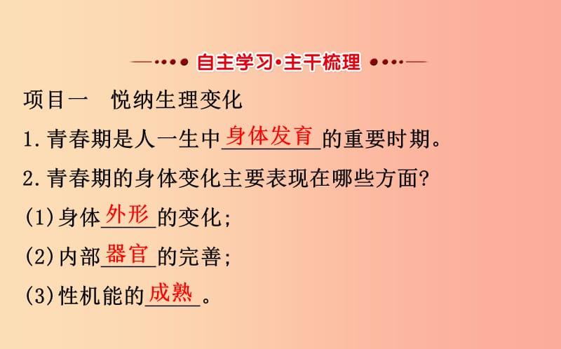 七年级道德与法治下册 第一单元 青春时光 第一课 青春的邀约 第1框 悄悄变化的我教学课件 新人教版.ppt_第3页