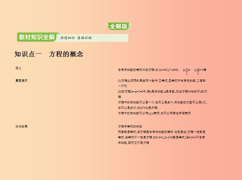 七年级数学上册第三章一元一次方程3.1从算式到方程3.1.1一元一次方程课件新人教版.ppt_第3页