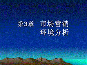 同濟(jì)大學(xué)吳泗宗市場(chǎng)營(yíng)銷(xiāo)第3章市場(chǎng)營(yíng)銷(xiāo)環(huán)境分析.ppt