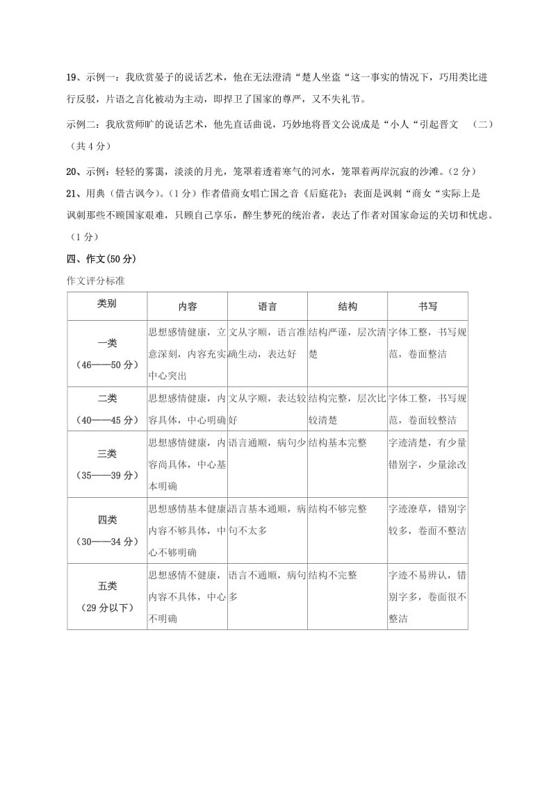 2019-2020年八年级语文上学期期中试题答案(VII).doc_第3页