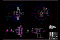 前輪盤式制動器設計（浮鉗盤式）【含CAD圖紙、說明書】