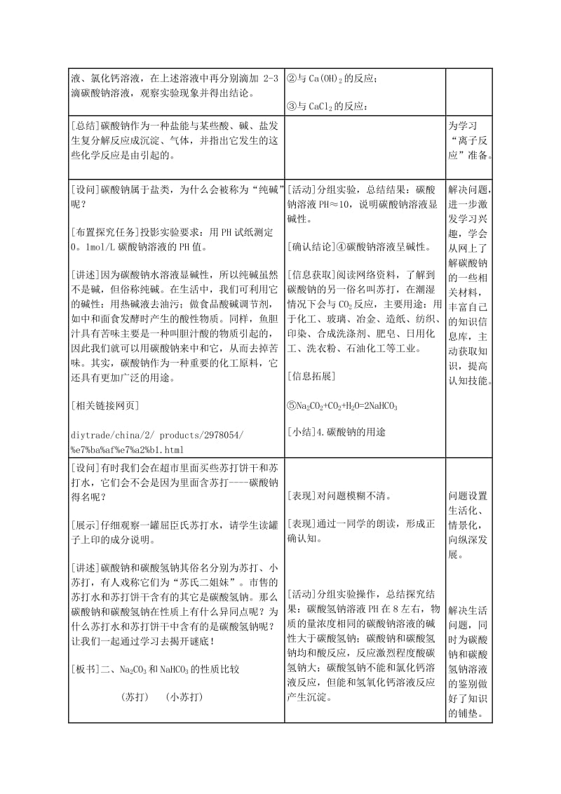 2019-2020年高中化学 专题2 从海水中获得的化学物质 第二单元 钠、镁及其化合物教案（3） 苏教版必修1.doc_第2页