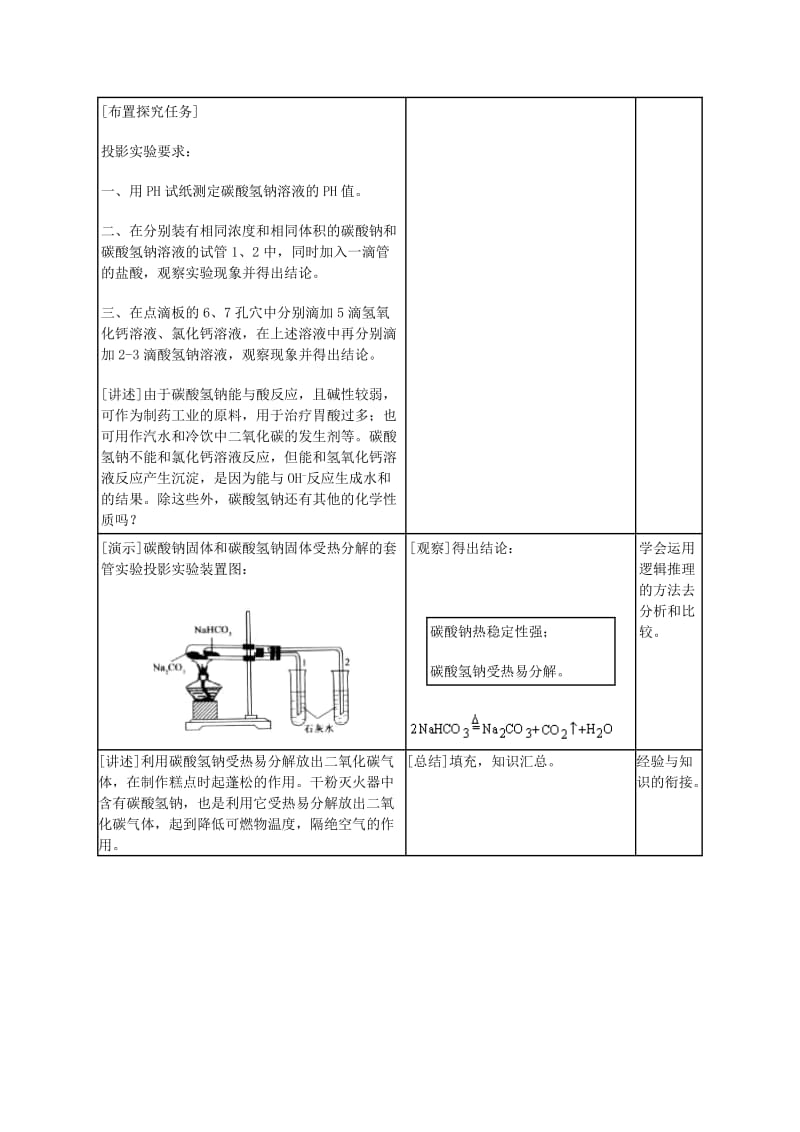 2019-2020年高中化学 专题2 从海水中获得的化学物质 第二单元 钠、镁及其化合物教案（3） 苏教版必修1.doc_第3页