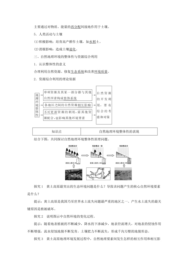 2019-2020年高中地理第三章自然地理环境的整体性与差异性第二节自然地理环境的整体性习题湘教版.doc_第2页