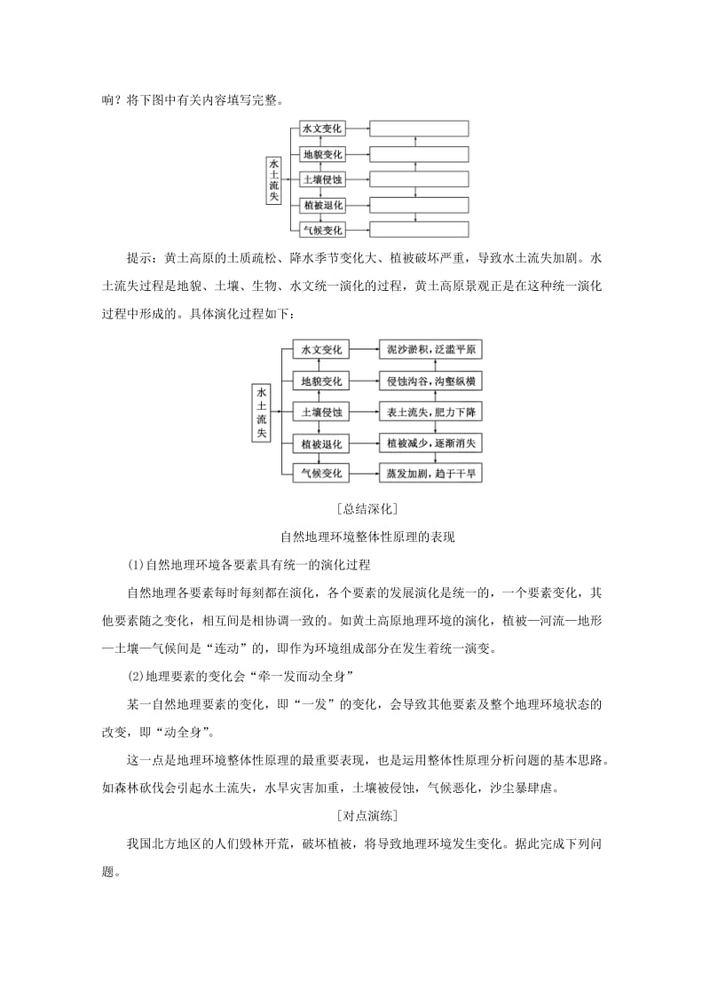 2019-2020年高中地理第三章自然地理环境的整体性与差异性第二节自然地理环境的整体性习题湘教版.doc_第3页