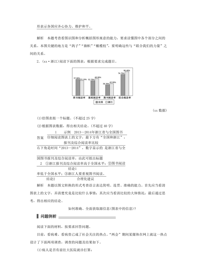 2019-2020年高考语文 考前三月冲刺 表达与写作 第1章 语言表达和运用 题点训练三 图文转换讲练.doc_第3页