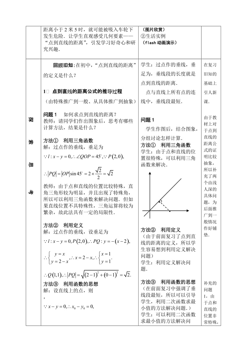 2019-2020年高中数学《点到直线的距离》说课稿2新人教A版必修1.doc_第3页