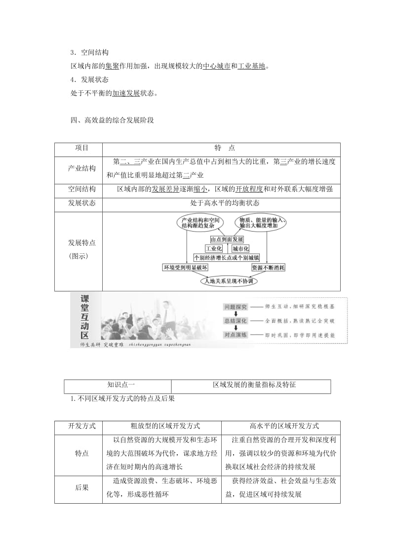 2019-2020年高中地理第一章区域地理环境与人类活动第二节区域发展阶段习题湘教版.doc_第2页