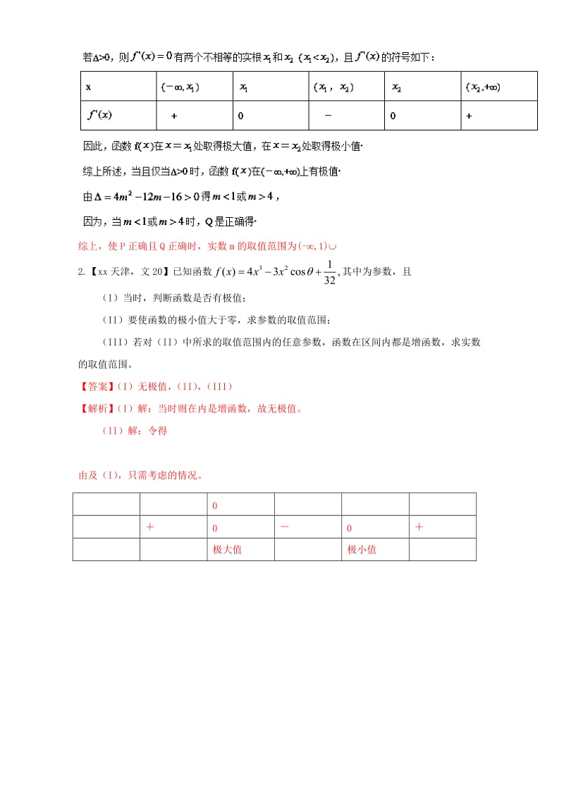 2019-2020年高考数学总复习专题03导数分项练习含解析文.doc_第3页