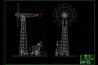 風(fēng)能混凝土攪拌機(jī)結(jié)構(gòu)設(shè)計含7張CAD圖