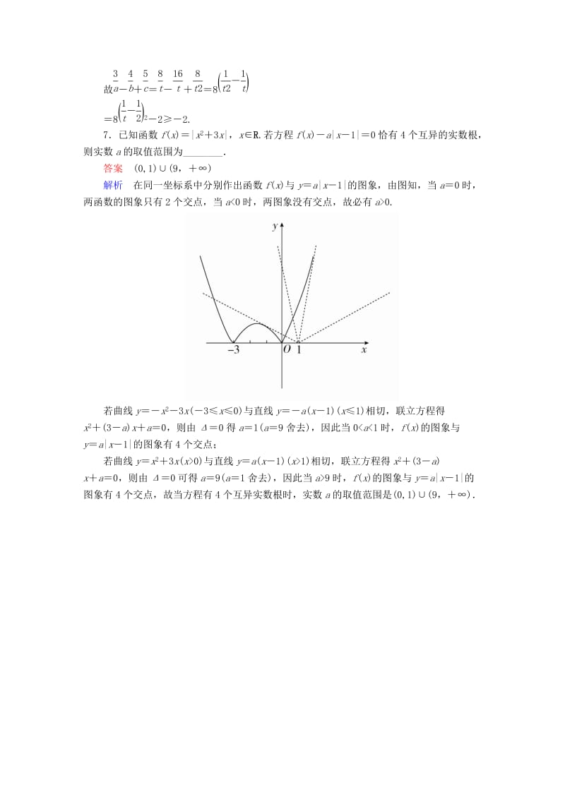 2019-2020年高考数学异构异模复习第二章函数的概念及其基本性质2.4.1二次函数撬题文.DOC_第3页