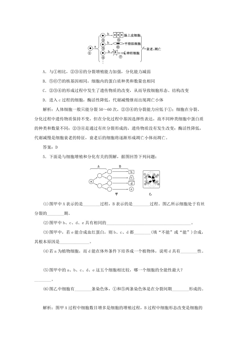 2019-2020年高一生物《分子与细胞》习题专练（25）课标版.doc_第2页