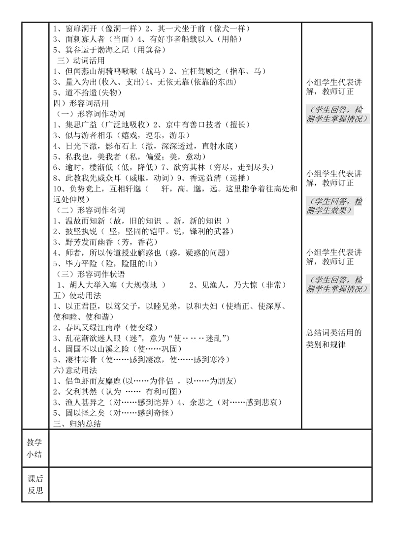 2019-2020年高中语文 古代语法 词类活用习题教案 新人教版必修1.doc_第2页