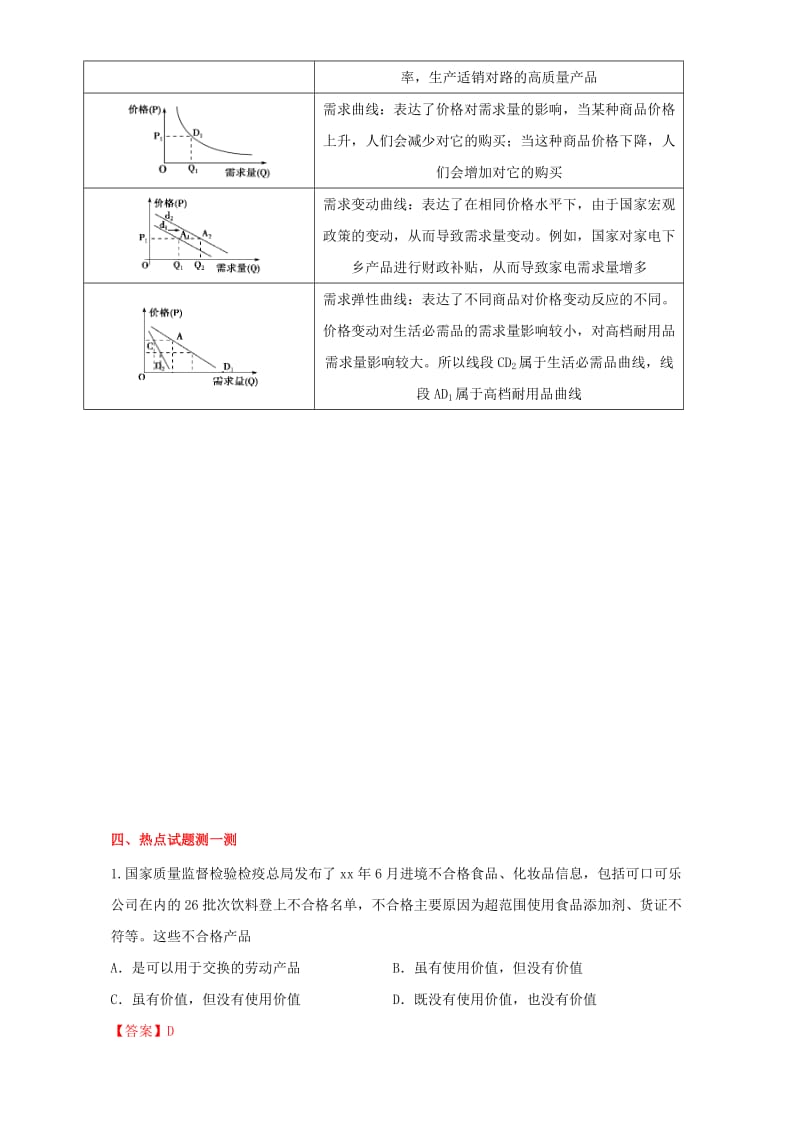 2019-2020年高考政治备考中等生百日捷进提升系列专题01生活与消费含解析(I).doc_第3页