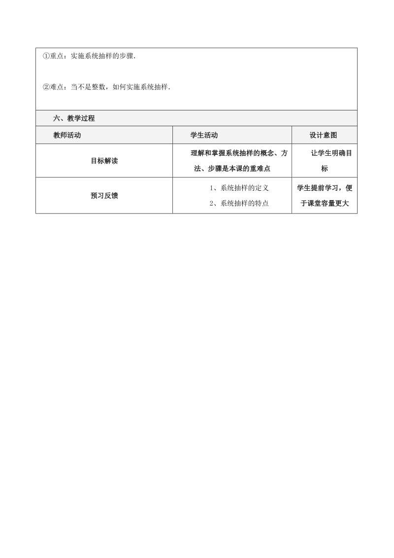 2019-2020年高中数学第二章统计2.1.2系统抽样教学案（无答案）新人教A版必修3.doc_第2页