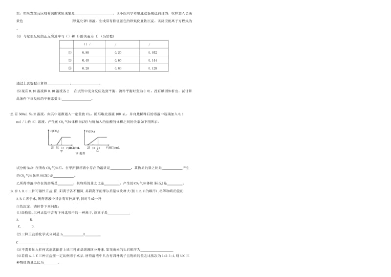 2019-2020年高考化学 专题限时训练 离子反应.doc_第2页