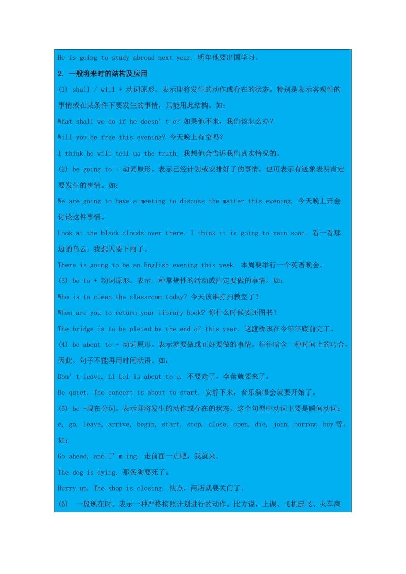 2019-2020年高考英语一轮复习每日一题第10周一般将来时含解析.doc_第2页