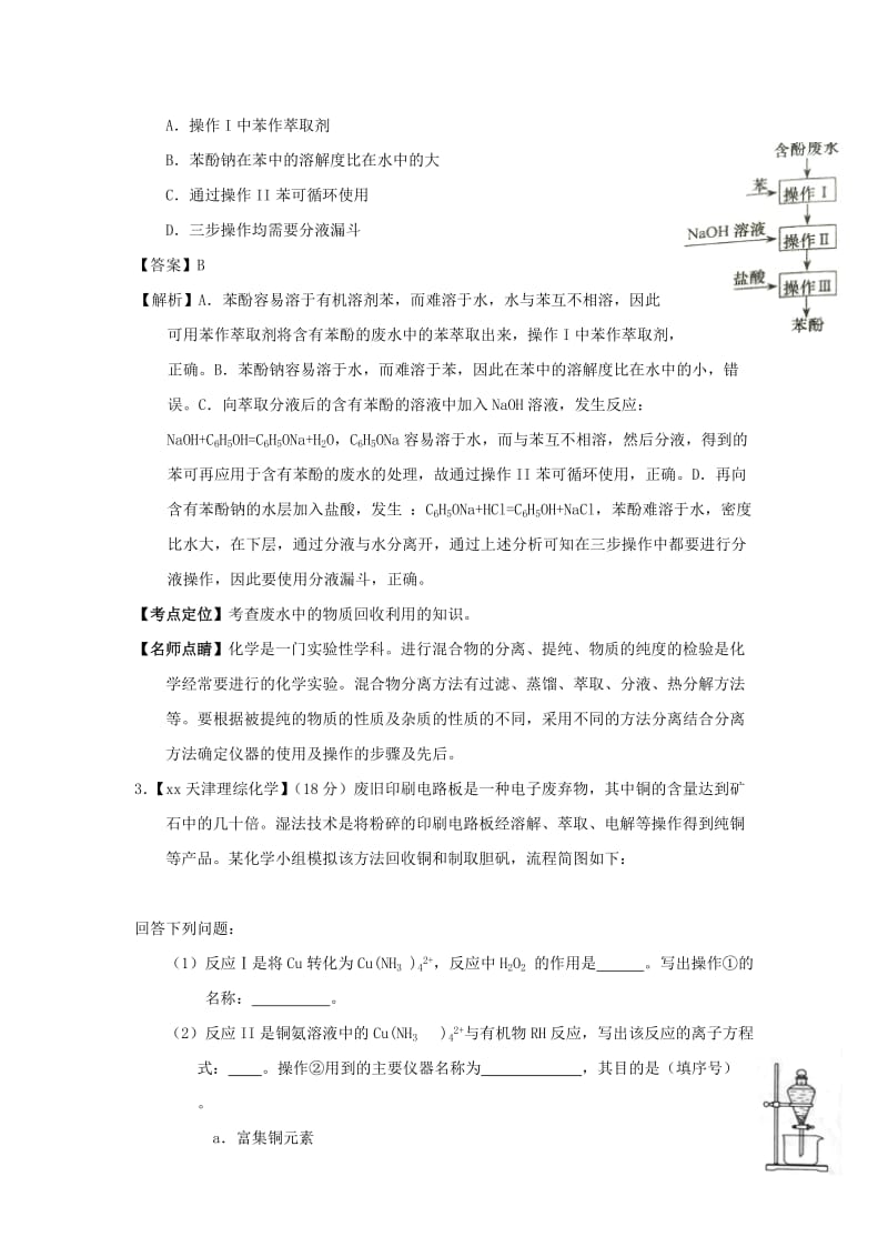 2019-2020年高考化学真题分项解析 专题15《工艺流程》.doc_第2页