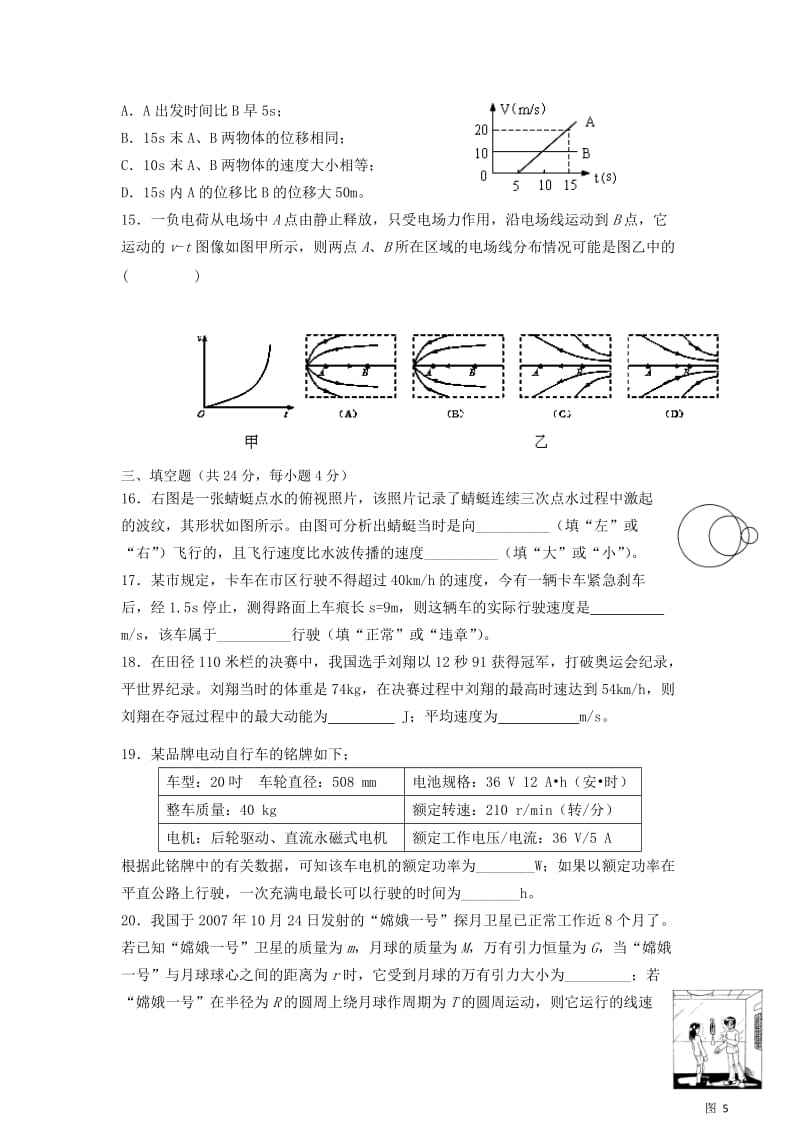 2019-2020年高二下学期期末考试物理试题 含答案(I).doc_第3页