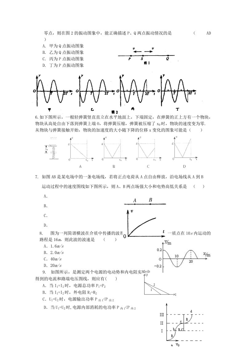 2019-2020年高考物理复习 专题十四 图形与图像.doc_第2页