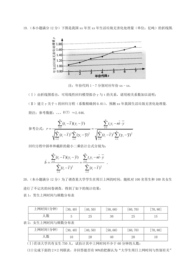 2019-2020年高二数学下学期4月月考试题.doc_第3页