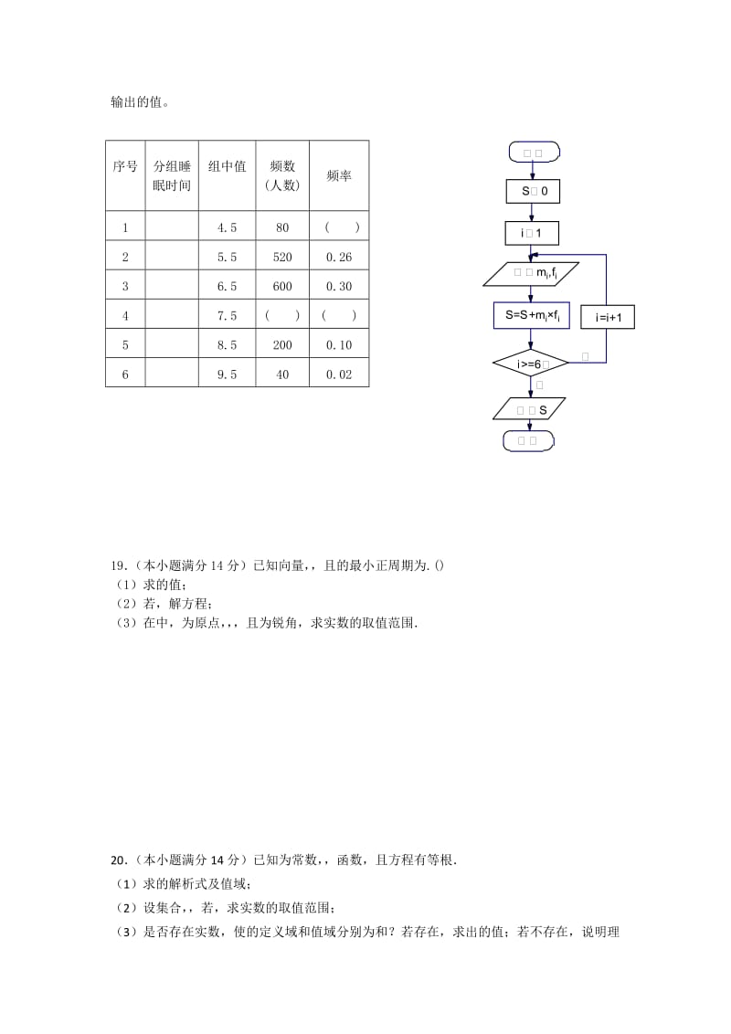 2019-2020年高一下学期第二次阶段考数学试题 含答案.doc_第3页