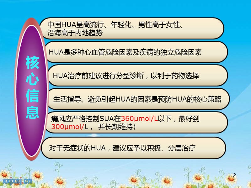 痛风与高尿酸血症ppt课件_第2页