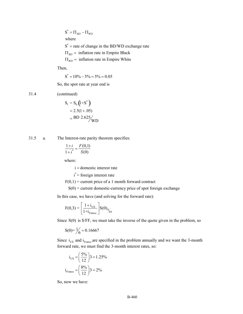 Corporate Finance 公司理财 机械工业出版社 Ross Ch031第31章答案.doc_第3页