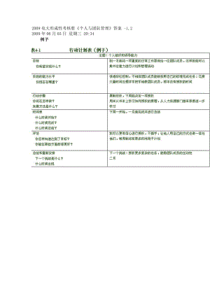 電大形成性考核冊《個人與團(tuán)隊(duì)管理》答案.doc