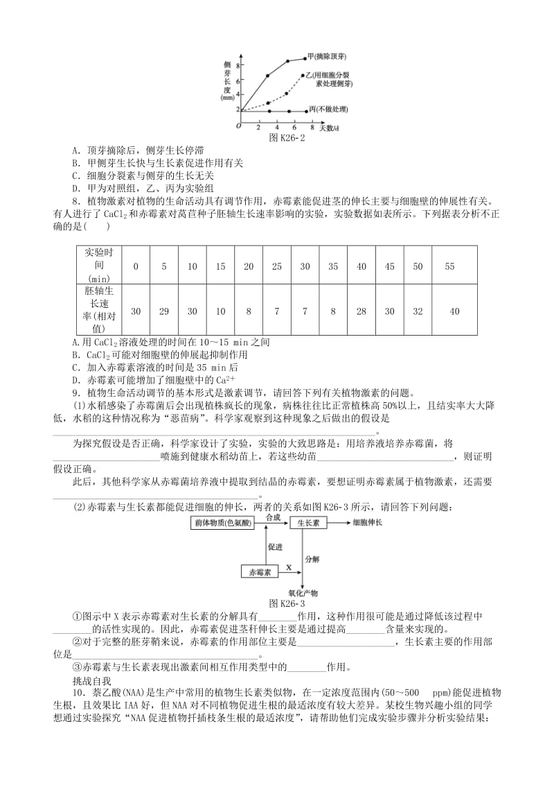 2019-2020年高中生物 第二章专题练习（三） 新人教版必修3.doc_第2页