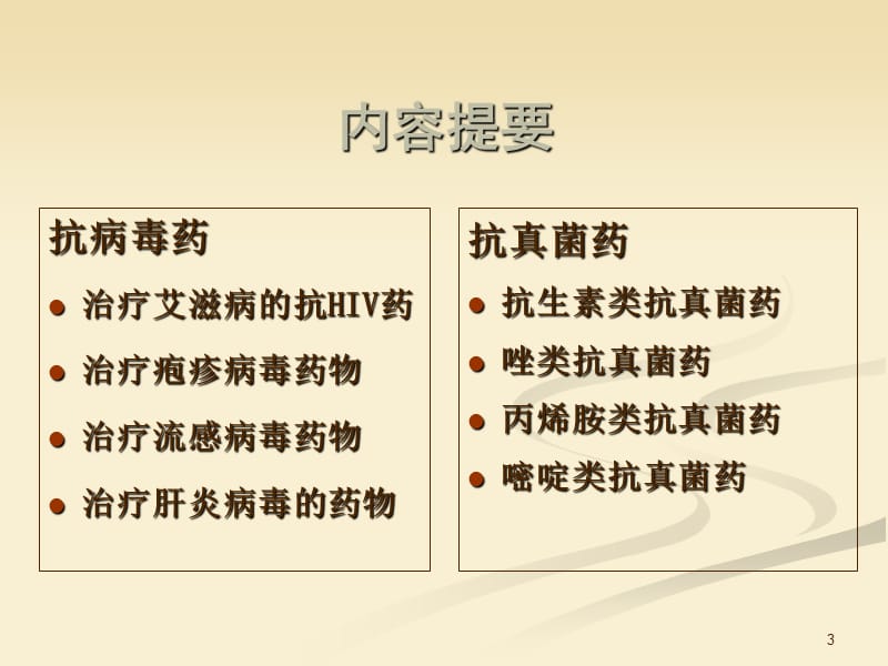 药理学抗病毒药和抗真菌药ppt课件_第3页