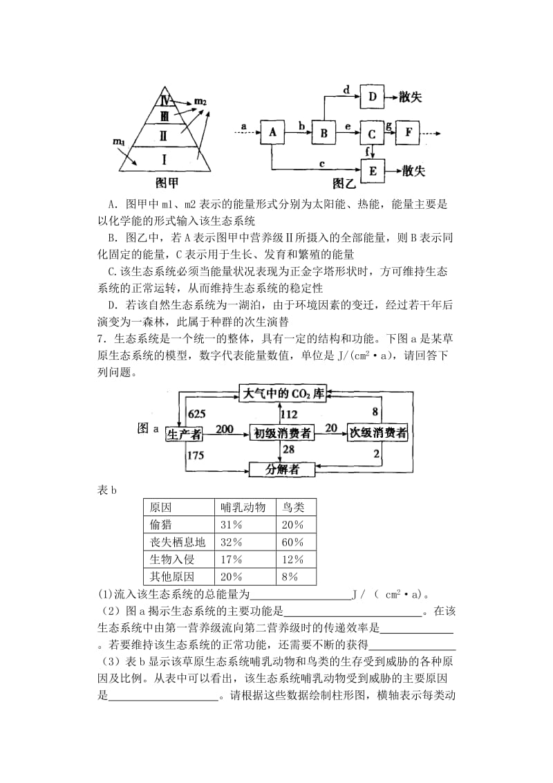 2019-2020年高中生物同步培优资料 微专题21 生态系统的能量流动练习 新人教版必修3.doc_第3页