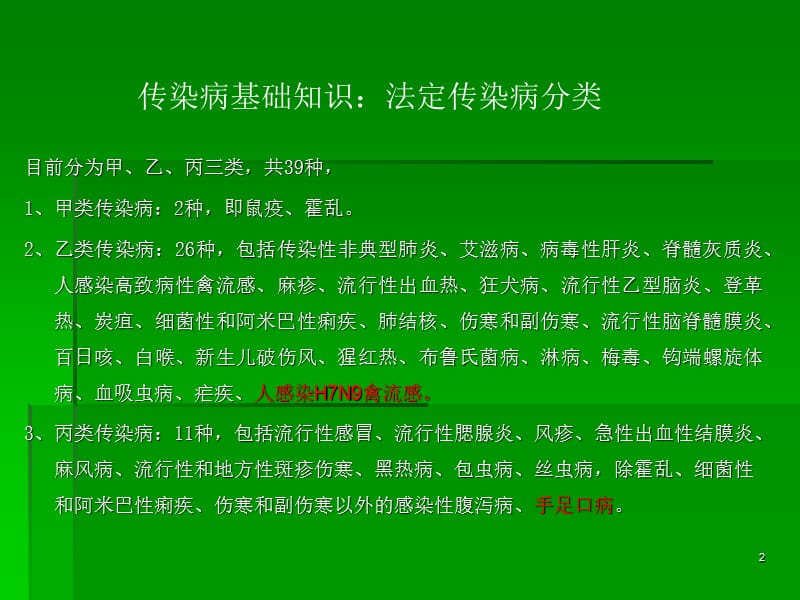 学校和托幼机构传染病预防与控制 ppt课件 - 副本 - 副本_第2页