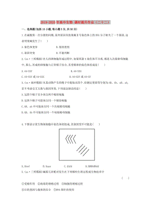 2019-2020年高中生物 課時提升作業(yè)（二十二）.doc