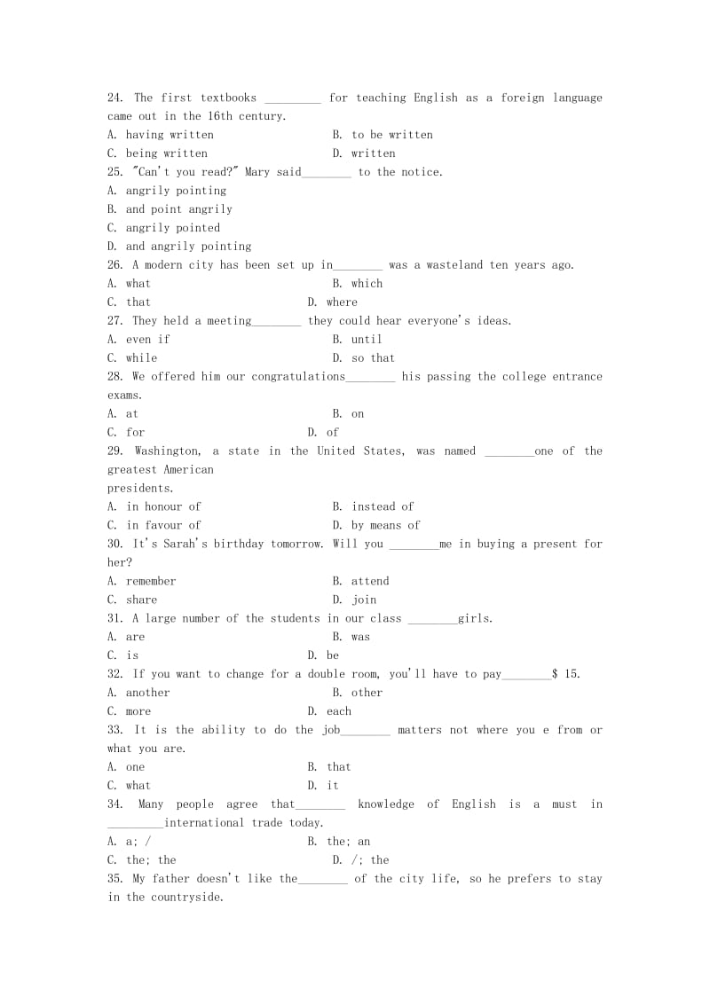 2019-2020年高中英语 Unit5 First aid课时作业（三）新人教版必修5.doc_第2页