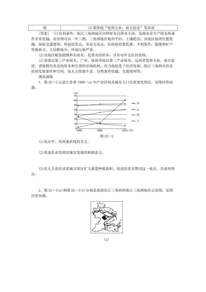 2019-2020年高考地理特色讲练 类型32 区域发展条件评价.doc_第2页