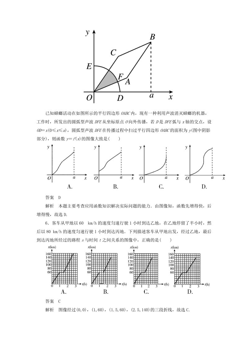 2019-2020年高中数学 函数练习题4 新人教A版必修1.doc_第2页