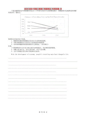 2019-2020年高三英語 書面表達(dá) 專項訓(xùn)練19.doc