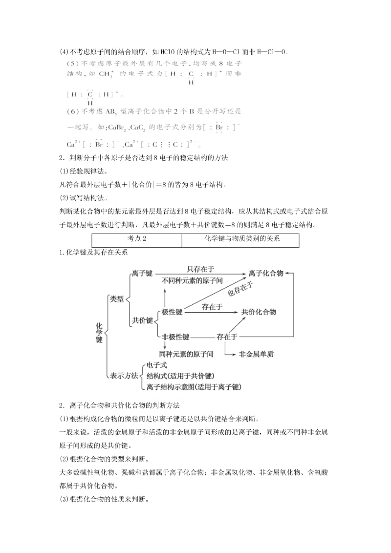 2019-2020年高考化学考点突破训练 5.3微粒之间的相互作用力和物质的多样性.doc_第3页