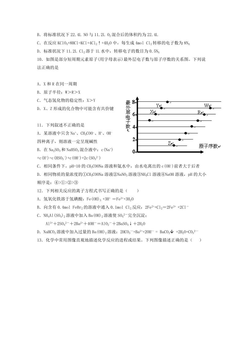 2019-2020年高三理综下学期第六次模拟考试试题.doc_第3页