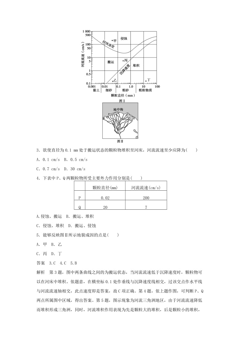 2019-2020年高考地理 考前三个月 题型针对练 坐标图解读型选择题.doc_第2页